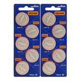 Cr2450 Murata 3v Tipo Moneda Para Control 10 Piezas