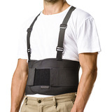 Faja Lumbar Industrial Para Trabajo Tirantes Seguridad