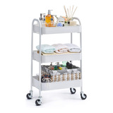 Toolf Carrito Con Ruedas De 3 Niveles, Sin Tornillos, Carrit