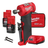 Esmeriladora Recta Inalámbrica Milwaukee M12 2485-22 120v Color Rojo Frecuencia 50 Hz 60 Hz