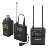 Sistema Wireless Sony Uwp-d26 De Microfone De Lapela Sem Fio