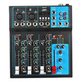 Consola De Mezcla Mezcladora Usb Digital Mixer Us Plug Multi