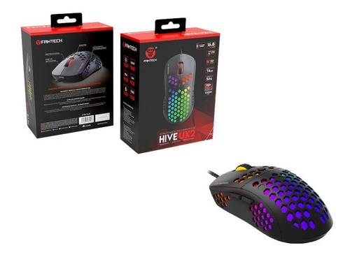  Fantech Hive 12000dpi Ux2 Rgb Mouse Gamer