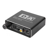 Convertidor De Audio Portátil De Fibra Óptica Coaxial Digita