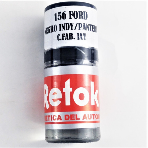 Pintura Retok Ford Negro Indy Pantera C. Fab. Jay