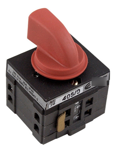 Interruptor Conmutador Voltimetrico 20a 380v Embutir Panel
