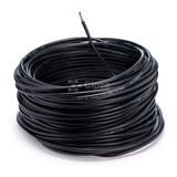 Cable Flexible Automotriz Calibre 12 Negro Rollo 30 Mts