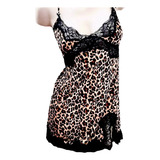 Victoria's Secret Camisón Leopardo  Babydoll . Original