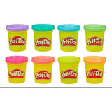 Play-doh 4 Pz Color Al Azar 112 Gr C/u Hasbro Plastilina!!!!