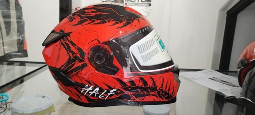 Casco Abatible Half Certificado Dot Doble Visor