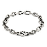 Brazalete Gucci G Interlocking Plata 925