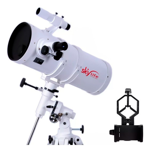 Telescópio Equatorial 152mm Skylife Polar  + Adaptador Celular Adtx Skylife Marca Especialista Em Produtos Astronômicos