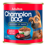 Lata Champion Dog Adulto Carne 12 Un.