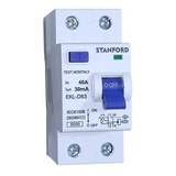 Interruptor Diferencial 2x40a 30ma Stanford Certificado