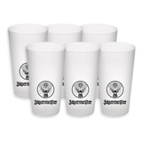 Vaso De Vidrio Jägermeister Satinado Caja X6u 350ml