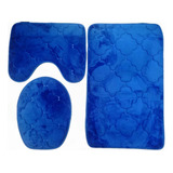 Set Alfombra Para Baño 3 Piezas Invierno Polar