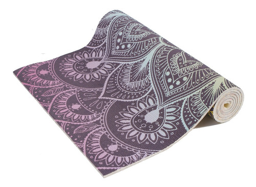 Yoga Mat Eco Pvc 8mm Antideslizante Impresion Mandala