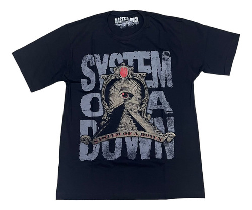 Camiseta System Of A Down Banda Rock Blusa Plus Size Mr372