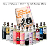 Kit C/ 12 Perfumes De 30ml Cada - Atacado - Amei Cosméticos