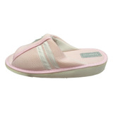 Pantuflas Chinelas Mujer Abiertas Algodon Solanas Art 25