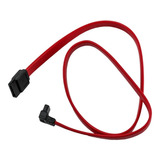 Cable Sata Macho Macho Recto 90 Grado 50 Cm Pc Pack X 3 Htec