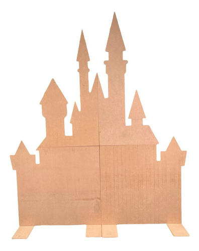 Painel Castelo Disney Desmontável Mdf Decoração Festas
