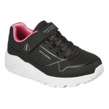 Zapatillas Skechers Uno Lite Niños 310451l-bkrg