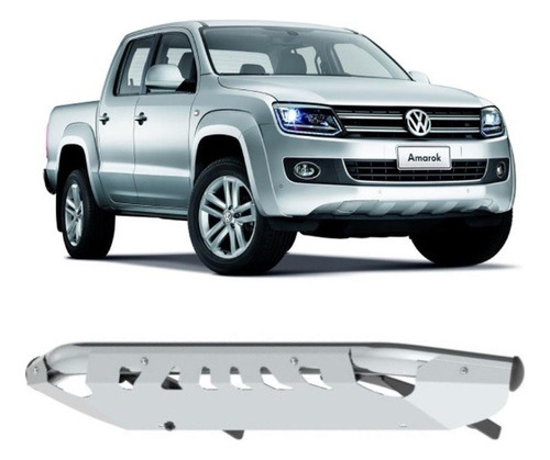 Defensa Baja Talampaya Acero Inox Bracco Amarok 2010 2011 +