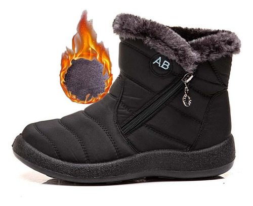 Botas De Nieve Impermeables De Invierno Para Mujer