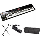 Teclado Roland Xps10 + Capa + Suporte + Sustain