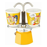 Bialetti Mini Express Lichtenstein Cafetera Para 2 Tazas Y 2