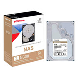 Disco Rigido Toshiba Nas N300 8tb 7200rpm 256mb Servidor Fac