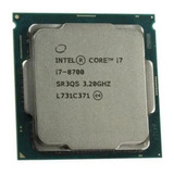 Processador Intel Core I7 8700 8ª Geração 3.20ghz Oem 1151