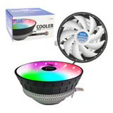 Cooler Universal Para Processador Led Rgb 65w Amd Iintel