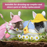 2 Juegos De Vestido De Conejo Para Mascotas, Disfraz De Cone
