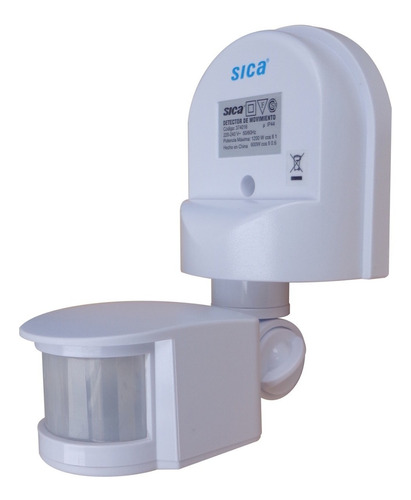Sensor Detector De Movimiento Electron.pared/techo 180º Sica