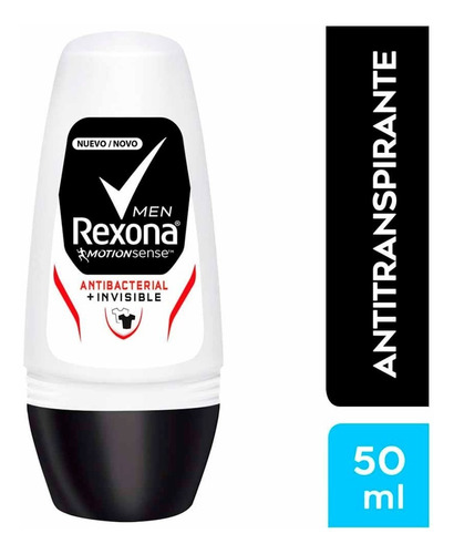 Desodorante Rexona Rollon Feminino Antibac Invisible 50ml