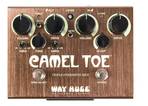 Pedal Overdrive Way Huge Camel Toe Triple Ovedrive