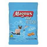 Magnus Cat Salmão Petisco Gato 40gr Pastelzinho Nuggets Snack