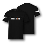 Camisa Camiseta Free Fire Jogo Respeita O Mestre Blusa Games