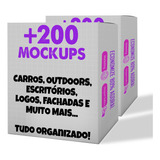 Pack +200 Mockups Editáveis Photoshop Vitalício 