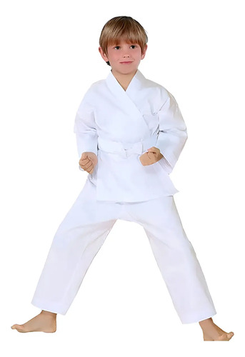 Yk Traje Jjutsu Para Niños Karate Judo Uniforme Cinturón Y
