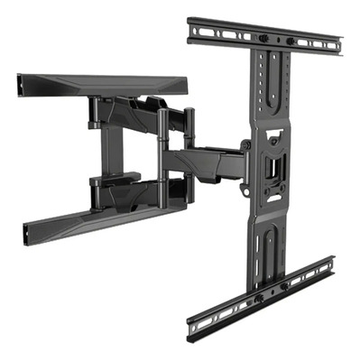 Soporte De Pared Tv 40 a 75 Pulgadas Emetres Soporte Para Pantalla Color Negro Base Para Tv Soporta 45.5 Kg Base Para Televisor 55 60 65 70 Pulgadas Soporte Para Tv Con Inclinacion, Giro 180° | Envío gratis