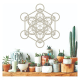 Cubo De Metatron 60cm Ancho Geometria Sagrada Simbol Mandala