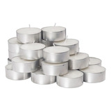 Kit 50 Velas Rechaud Decoração Casamento Lâmparina Atacado