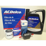 Kit Filtro Aire, Nafta, Aceite + Aceite Sintetico 4l Corsa 2