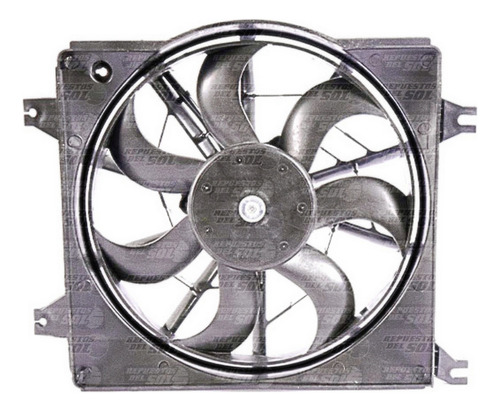 Electroventilador Motor Para Accent X3 1.5 G4ek 1997 1999