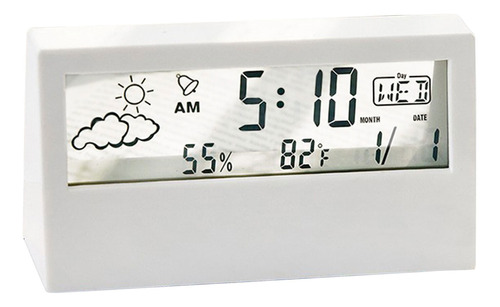 Reloj Alarma Led Con Temperatura Y Humedad