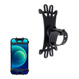 Suporte Para Celular Moto Bike De Silicone Anti Queda 360°