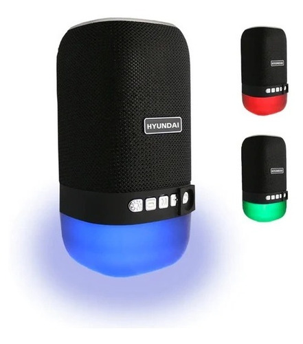 Parlante Altavoz Inalámbrico Bluetooth Con Luz Led Musical